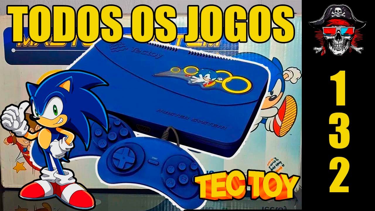 Lista completa de todos os jogos do Master System Evolution