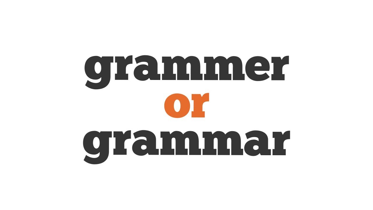 Grammar vs Grammer - 66 common spelling errors in English