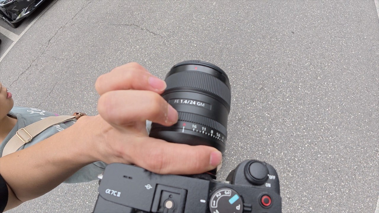 24미리 렌즈 하나로 브이로그 될까? SONY 24mm F1.8 GM A7C2