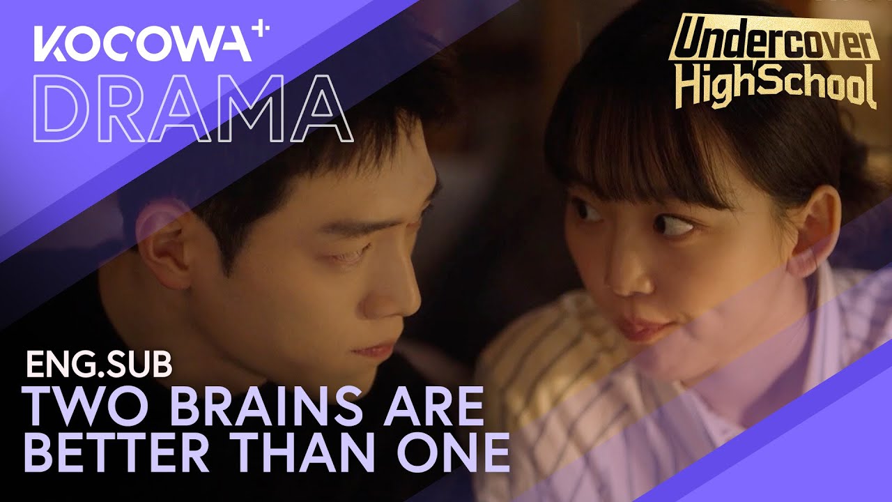 Seo Kang Jun Invites Jin Ki Joo To His House To Work Together | Undercover High School EP8 | KOCOWA+