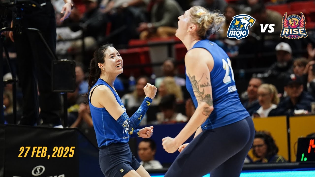 San Diego Mojo vs Grand Rapids Rise - Lee Dayeong 이다영 Highlights | 27 Feb 2025