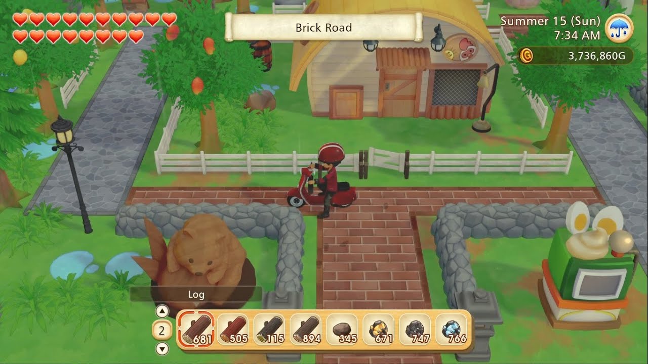 Story of Seasons Pionners of Olive Town : Farm Tour - SWITCH