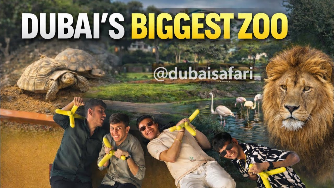 Dubai 🇦🇪 ka sabse bada ZOO 🦁😱| Expectation se zyada😳