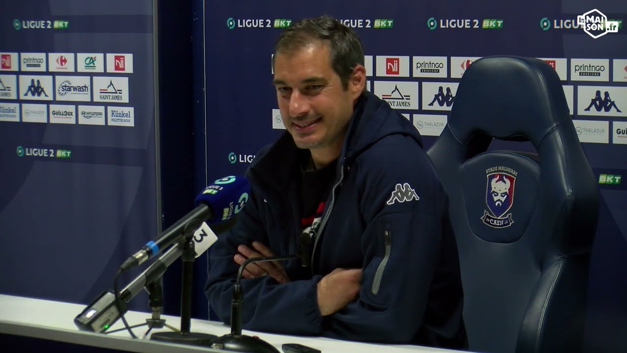 J38 Ligue 2 BKT : La réaction de Nicolas Seube après SMCaen 3-0 Valenciennes FC