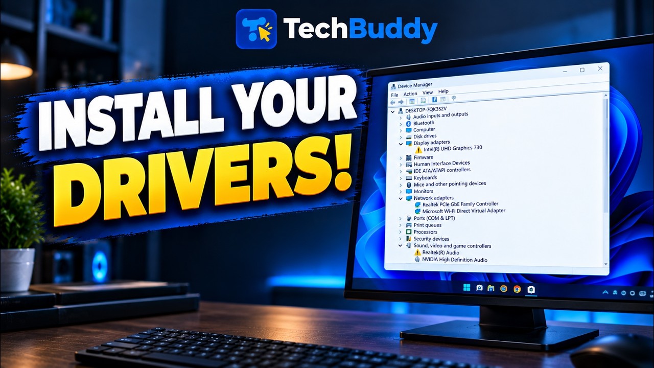 How to Install Drivers After Windows