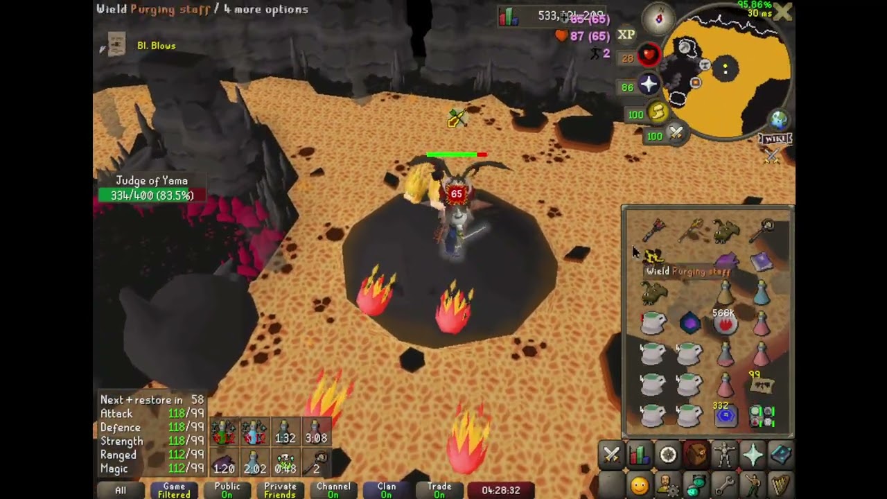 Yama contract of the bloodied blows completion