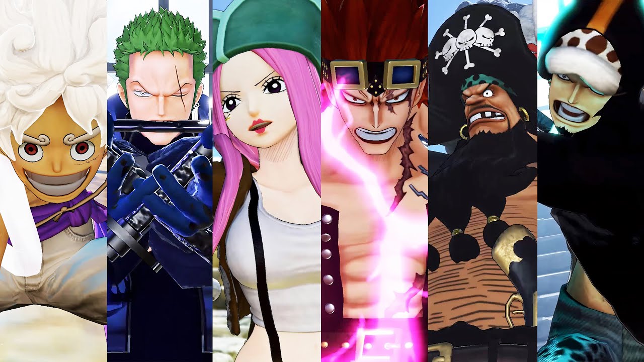 All Worst Generation Complete Moveset - One Piece Pirate Warriors 4