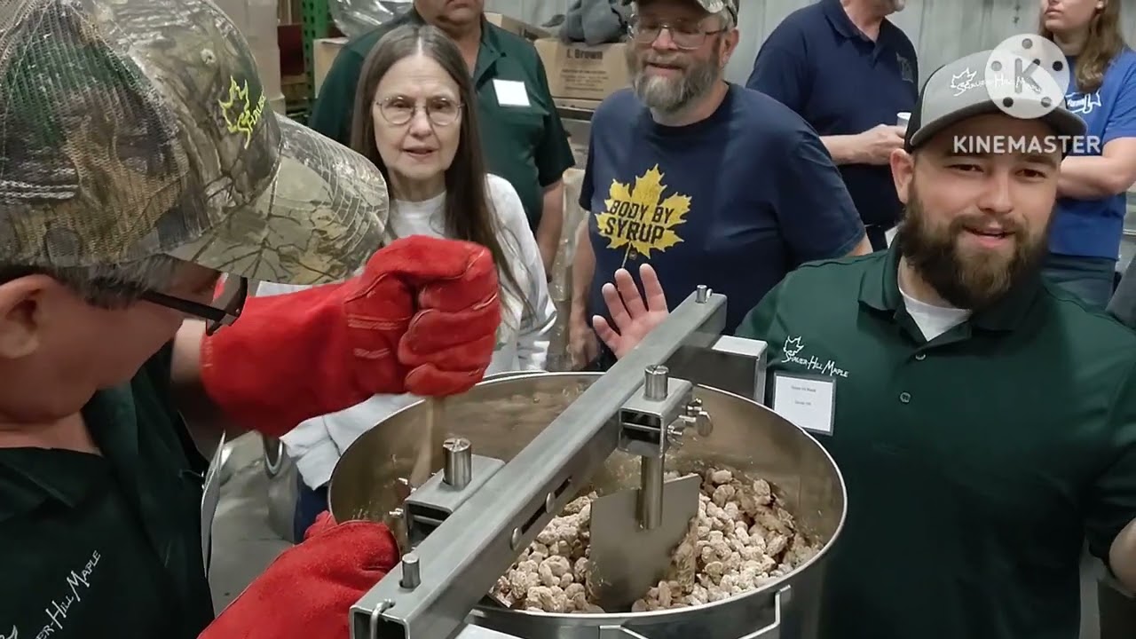 Maple Sugar coated nuts