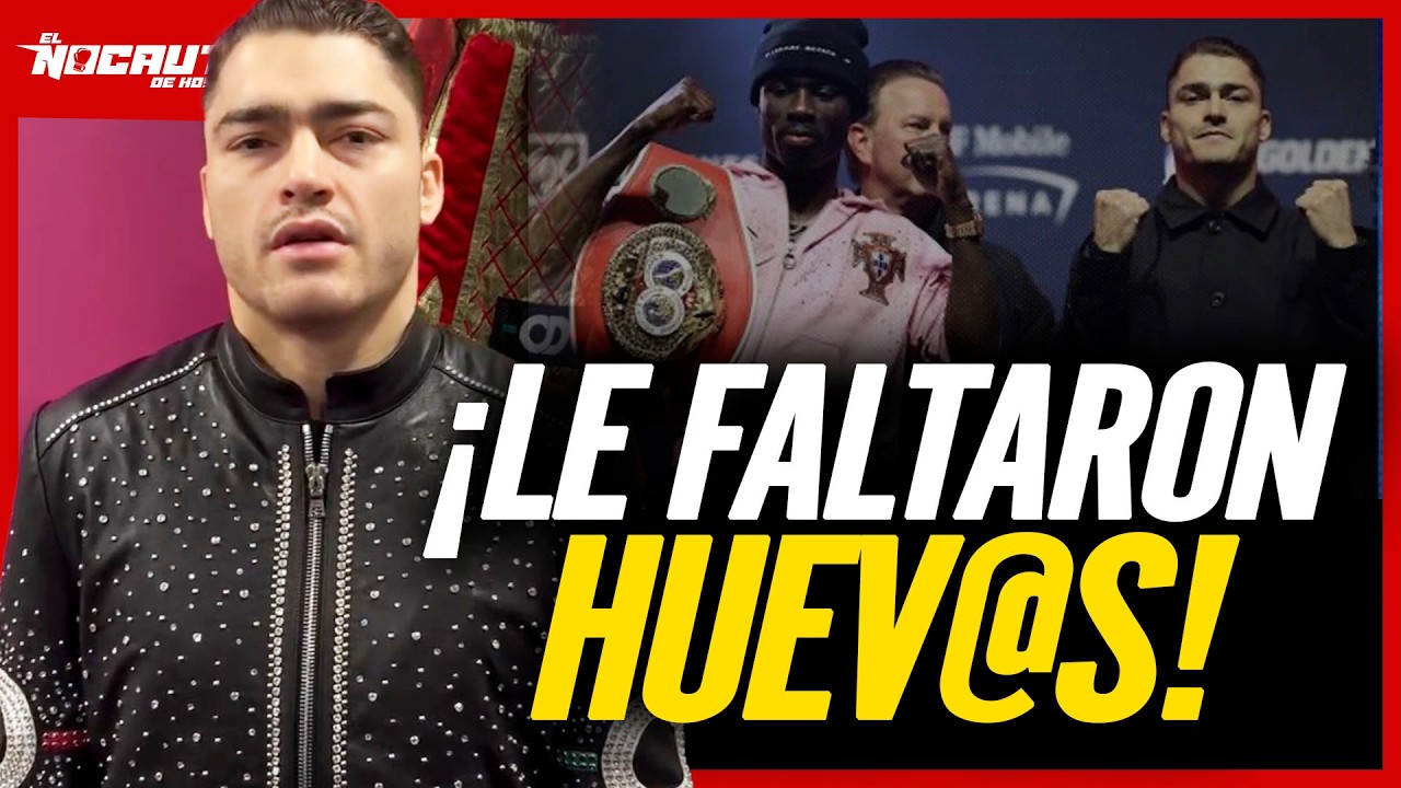 OSCAR DUARTE EXPLOTÓ con TODO contra RICHARDSON HITCHINS al CANCELAR su PELEA UNAS HORAS ANTES