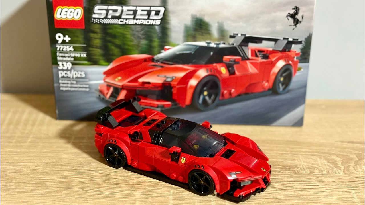 LEGO Ferrari Sf90 XX Stradale de Speed Champions!!! Review…