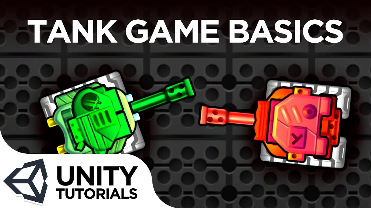 Tank Game Basics! How to build, animate and control a tank [Unity 2018 intermediate tutorial]