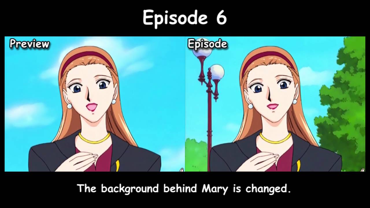 Tokyo Mew Mew Previews vs. Episodes (# 1 - 13)