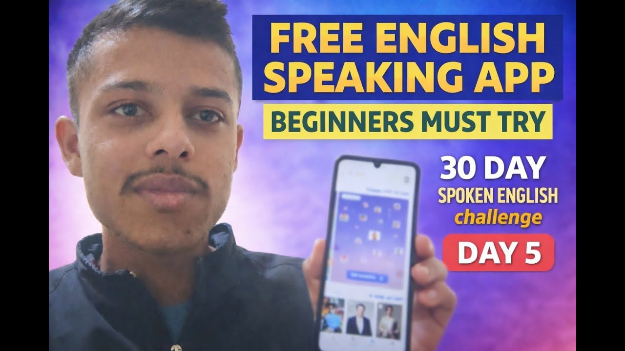 DAY 5 | Free English Speaking App For Beginners | #ai #english #grammar