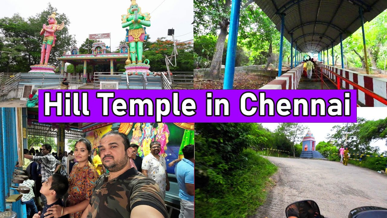 🛕 If You're in Chennai, Don’t Miss This Temple | Shree Veera Anjaneyar Temple | Hill Temple Vlog
