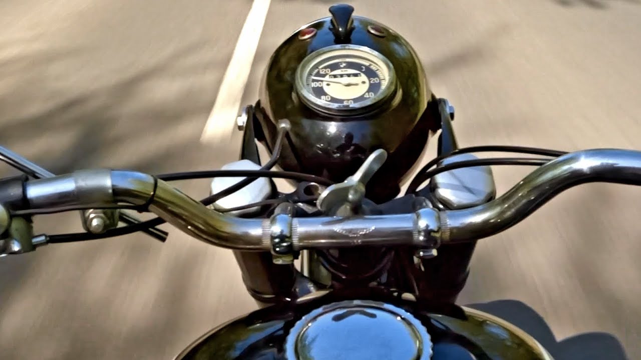 (20/25) BMW R 25/1 - Jetzt läuft sie. Über 100m km/h.