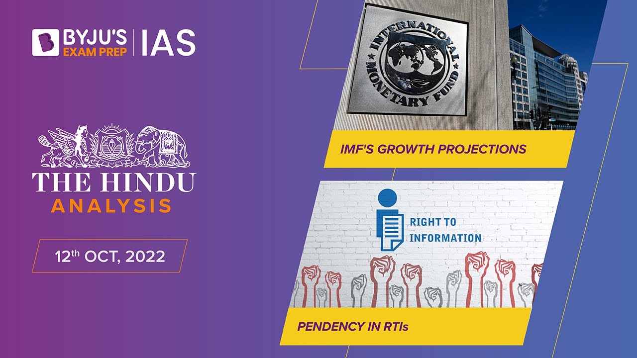 'The Hindu' Newspaper Analysis for 12 Oct 2022 | Current Affairs for Today | UPSC Prelims & IAS Prep