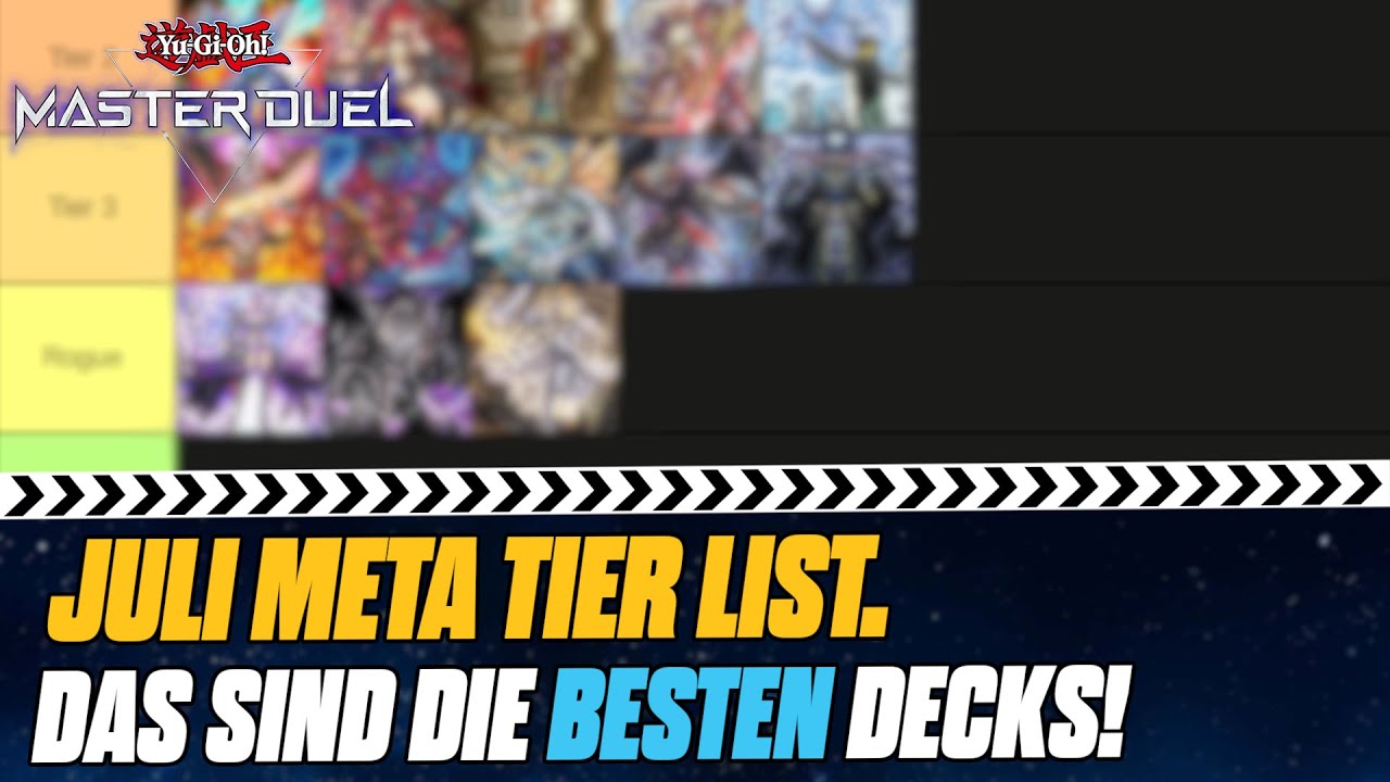 Yu-Gi-Oh [Master Duel] Meine Tier List für Juli. [Deutsch]