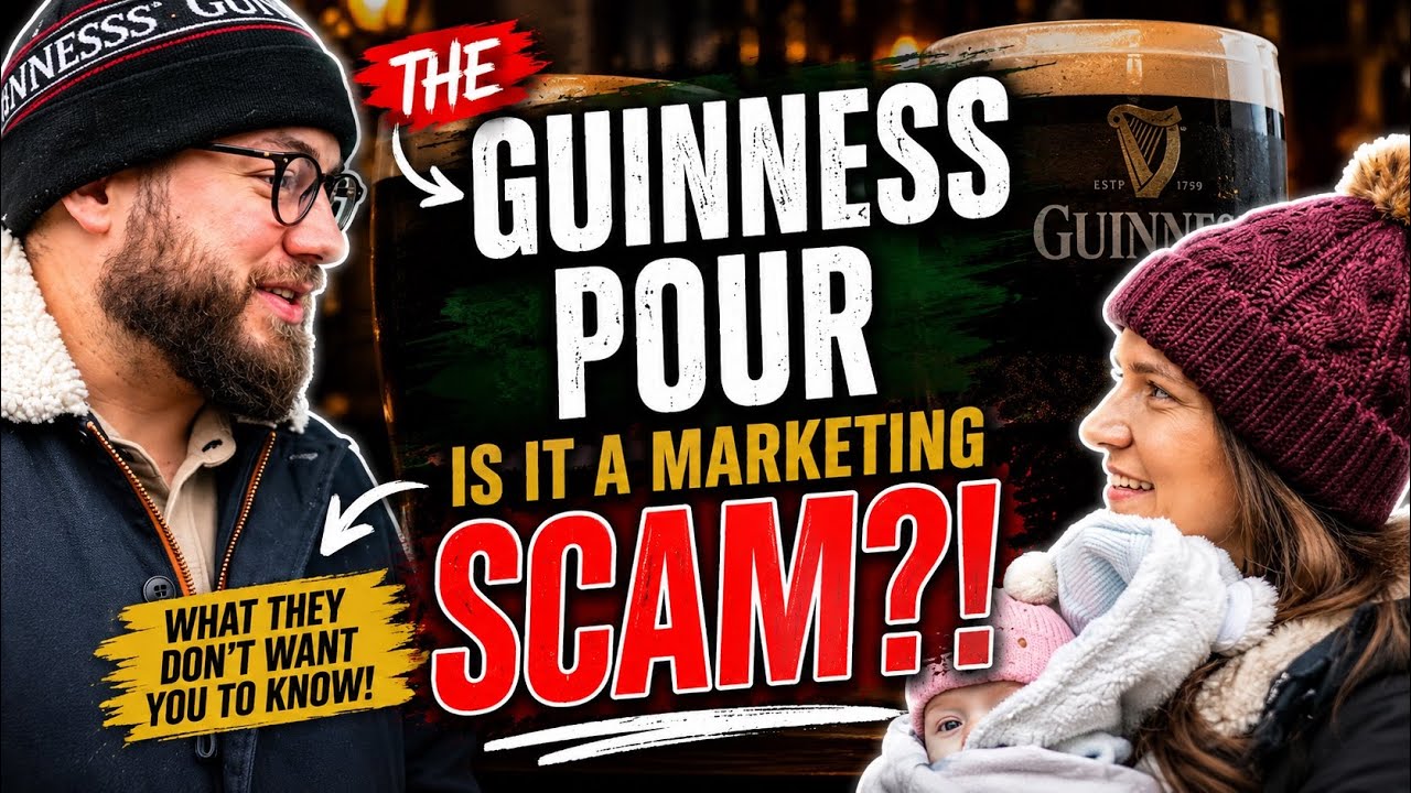 THE GUINNESS POUR.. IS IT A MARKETING SCAM? Pub landlord finds out! 