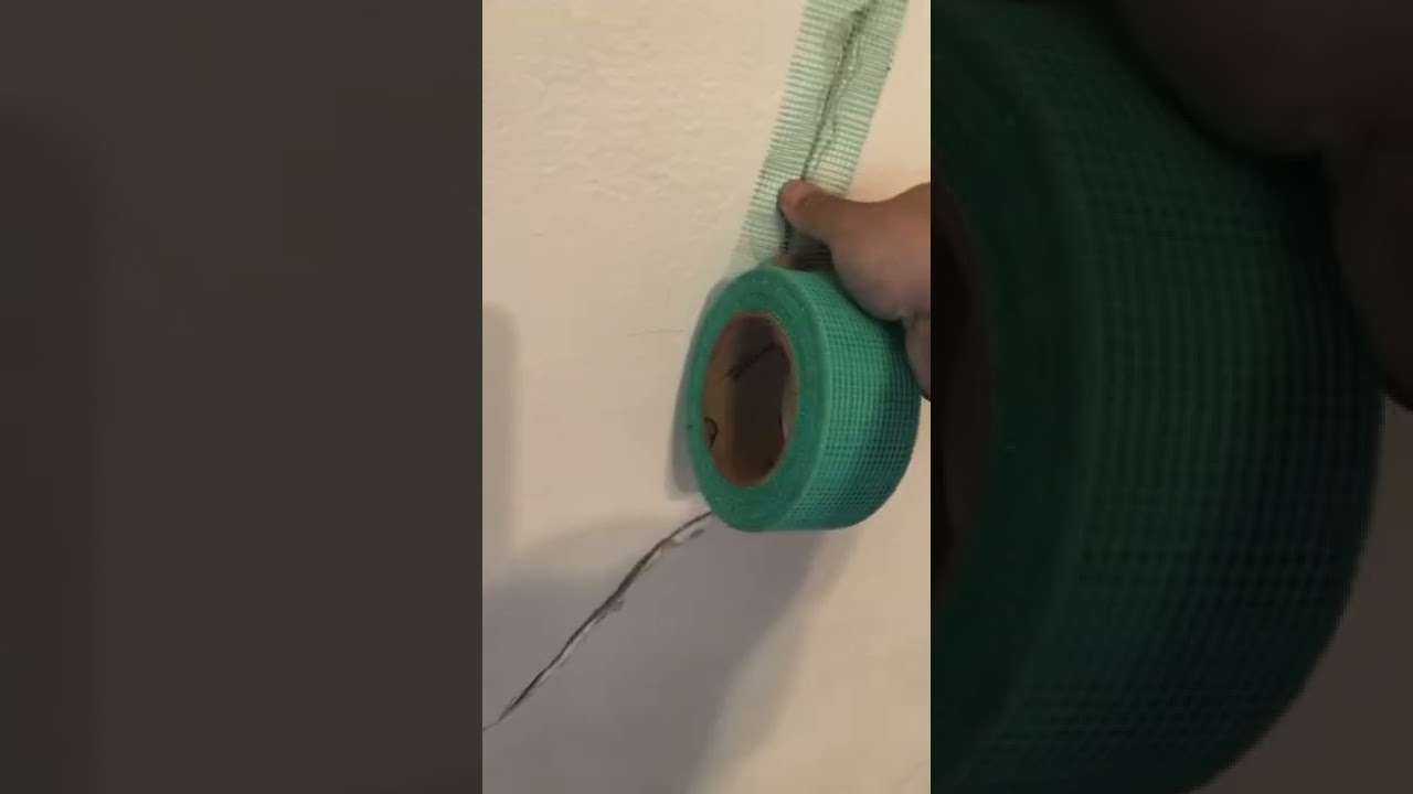 How to repair hairline cracks on plaster wall