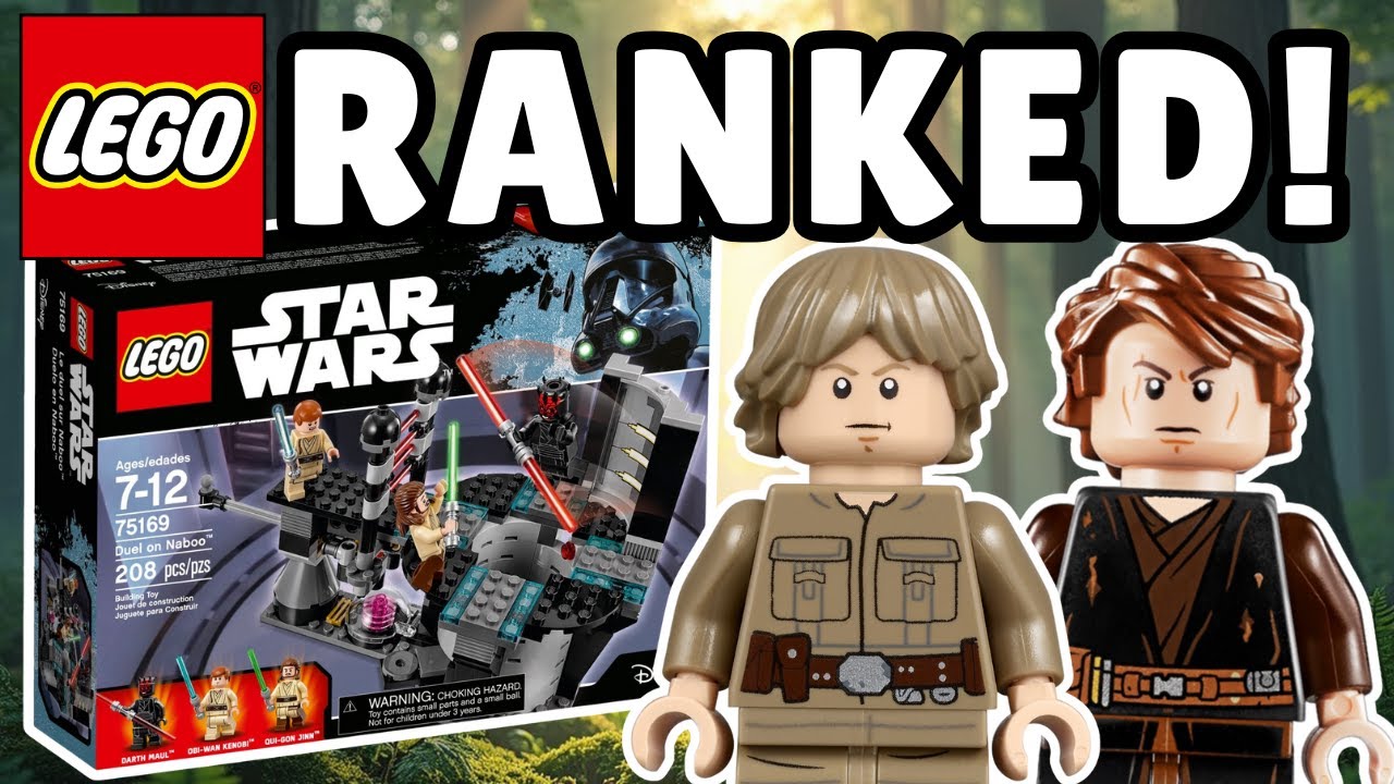 Все наборы Lego Star Wars DUEL от худшего к лучшему.