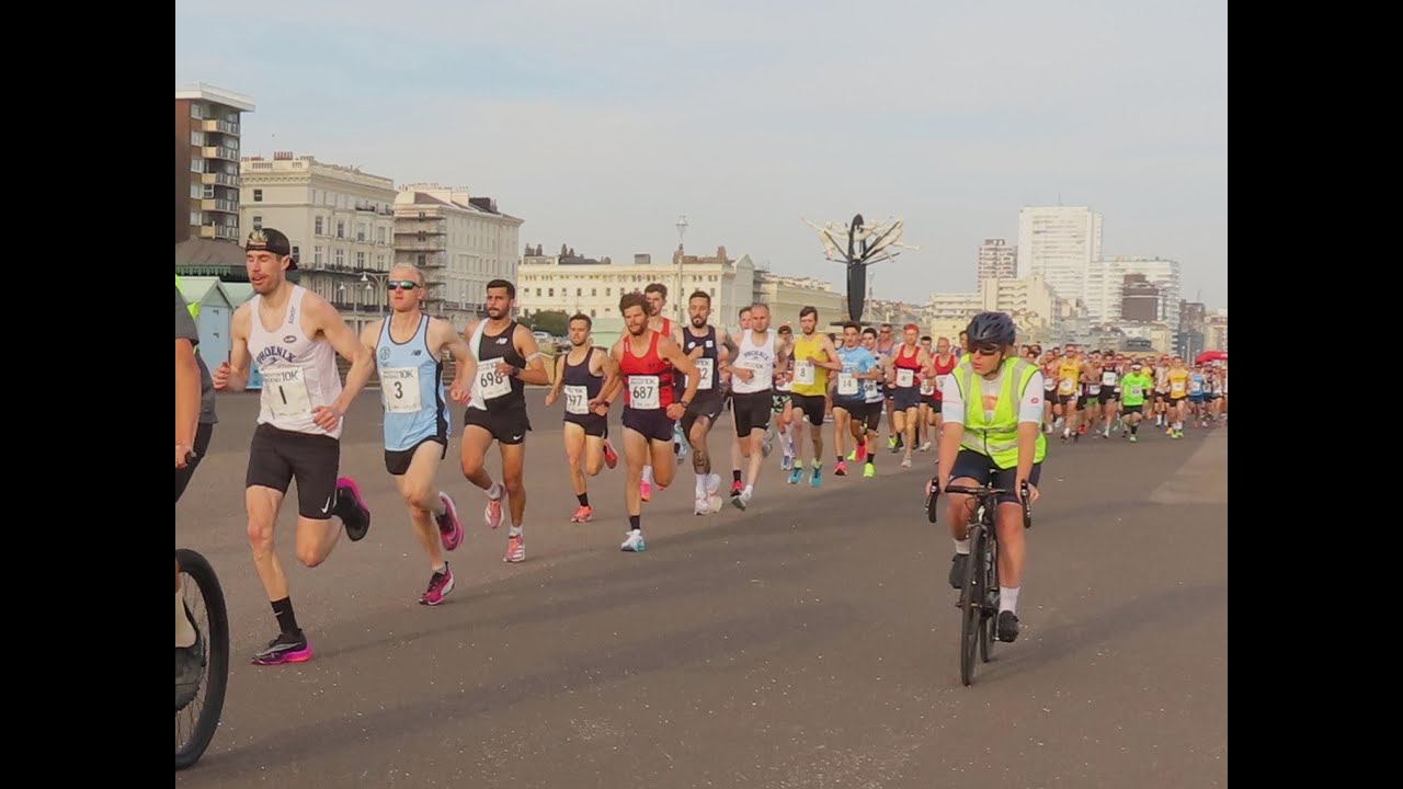 Brighton Phoenix 10k run start 2024