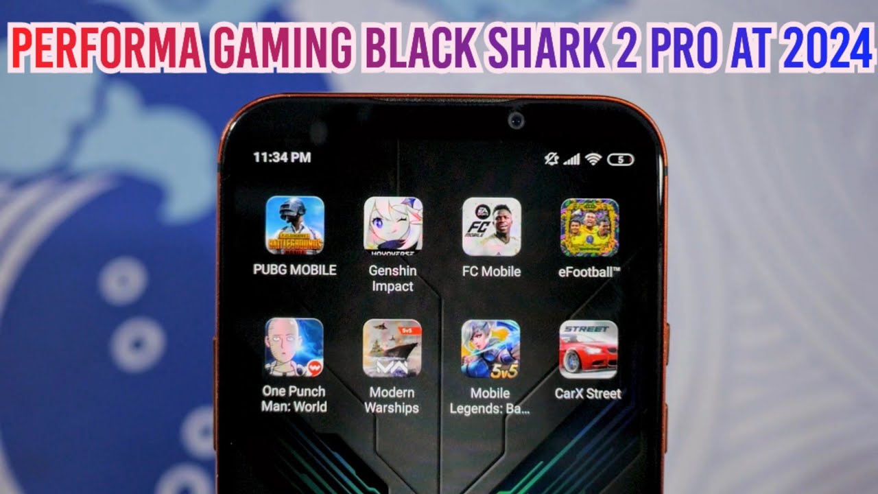 USIA UDA 4 TAHUN, TAPI MASIH GG BANGET!! BLACK SHARK 2 PRO GAMING TEST DI TAHUN 2024
