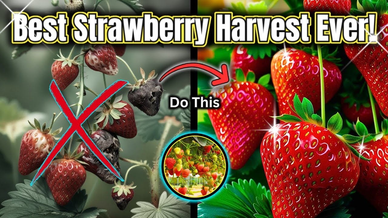 10 Secrets for Juicy Strawberries All Summer!