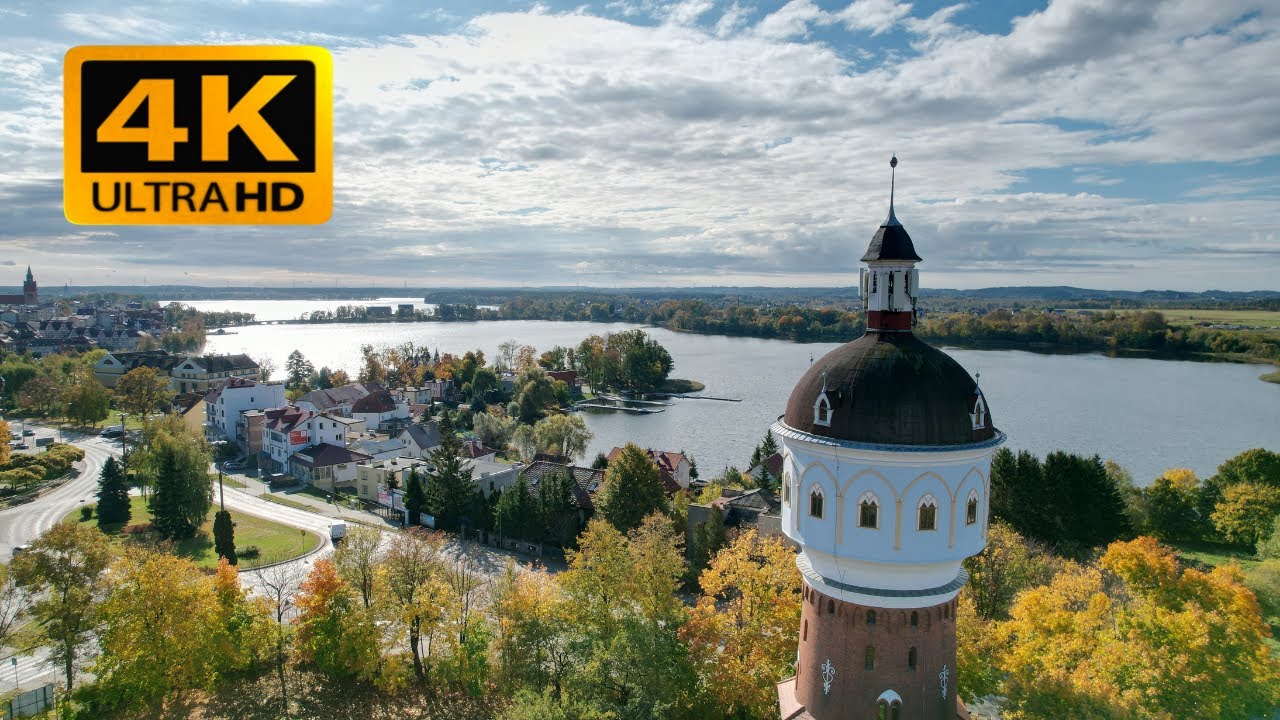 Miasto Ełk Mazury Polska 4K by drone| Cinematic | Gotowy do Lotu | Mavic Air 2s #filmyzdrona