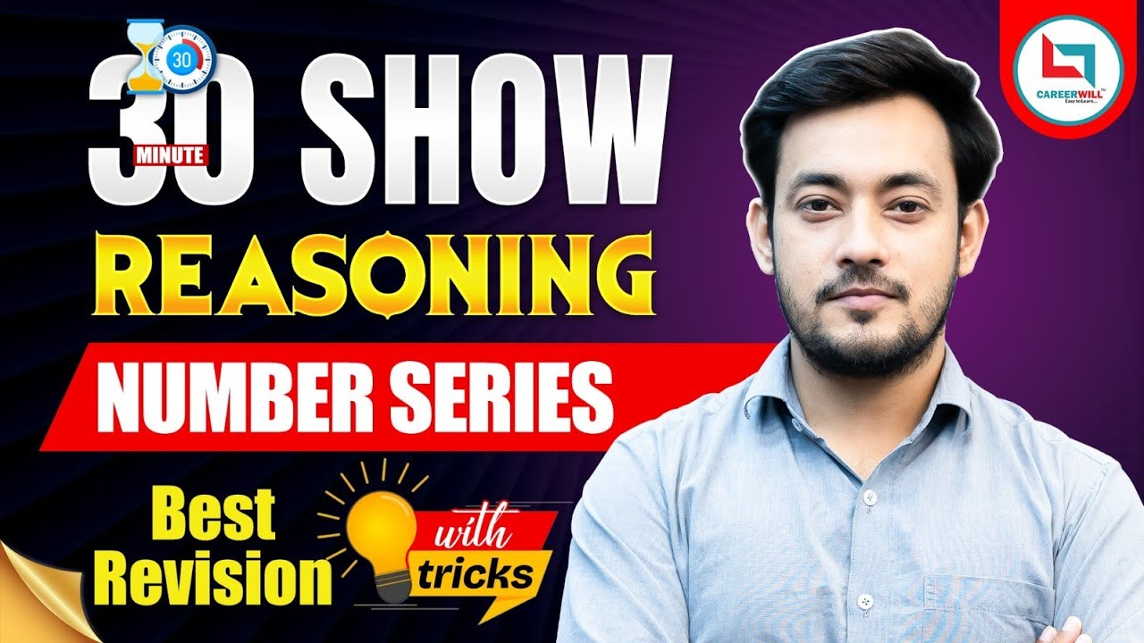 🔥Number Series Short Trick | The 30 Minute Show | For All Exam | Reasoning By Bharat Sir #reasoning​