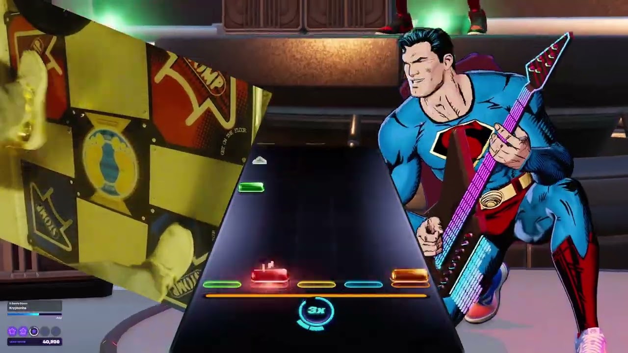 Pump It Up Fortnite Festival Expert: Kryptonite 3 Doors Down Lead