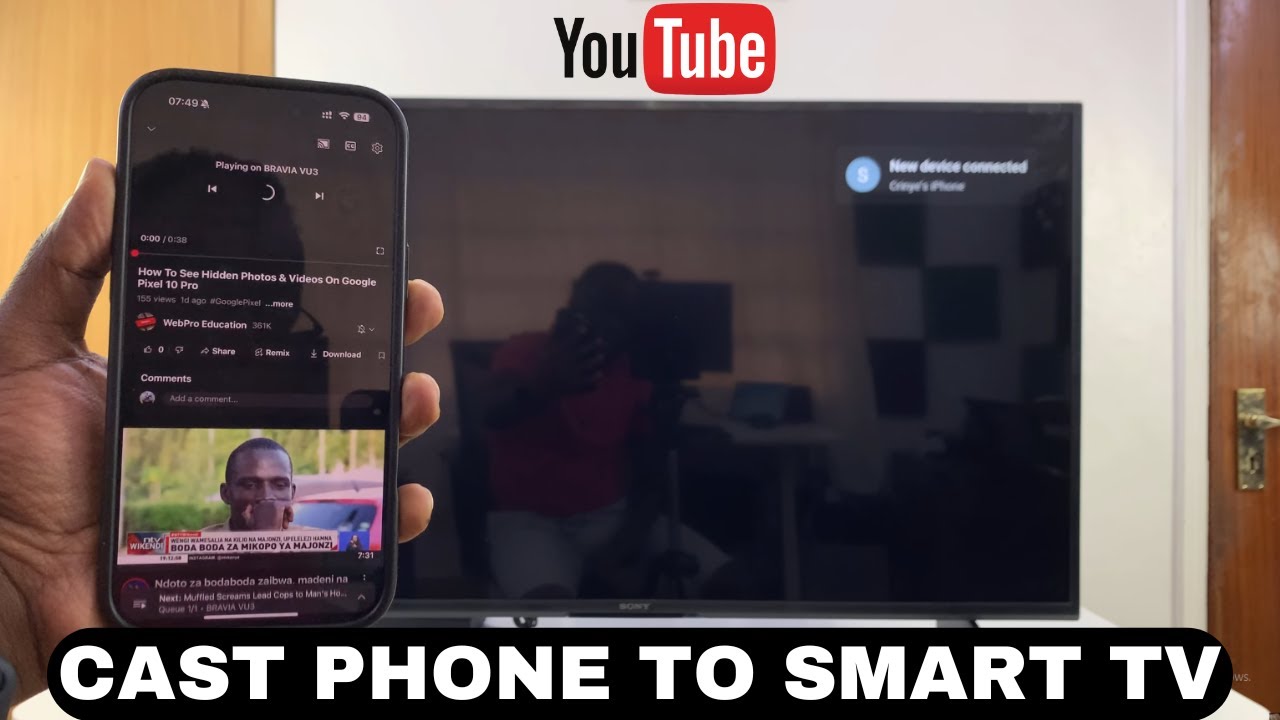 How To Cast YouTube From Phone To Smart TV