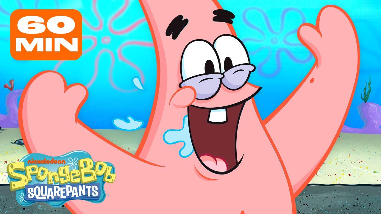 1 Hour With Patrick Star! ⭐ | @SpongeBobOfficial