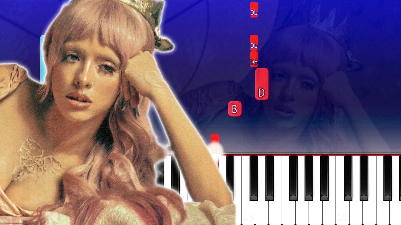 DISNEY PRINCESS (Piano Tutorial) Melanie Martinez
