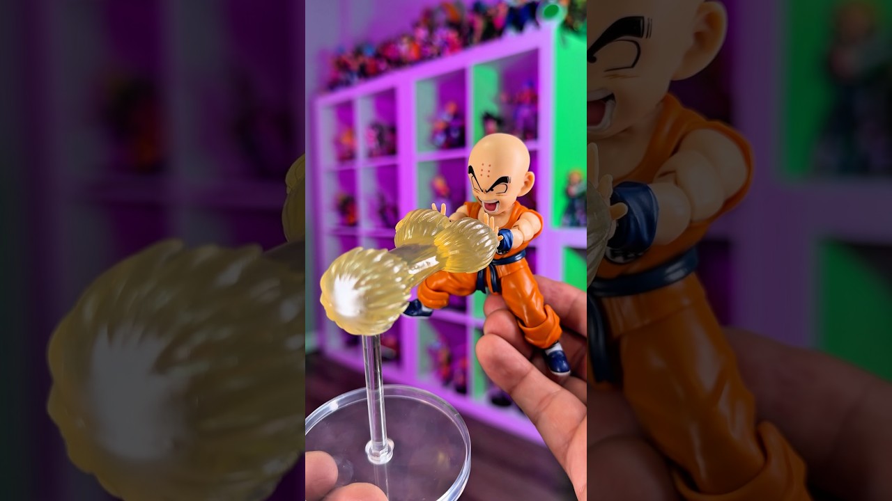 Let&rsquo;s unbox Dragon Ball Z S.H.Figuarts Krillin Son Goku&rsquo;s old friend a premium bandai exclusive