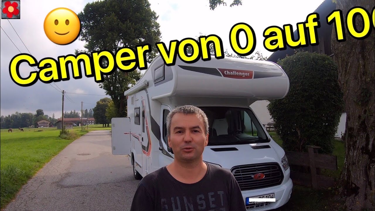 Camper von 0 auf 100 Vorstellung Fahrzeug Challenger C266