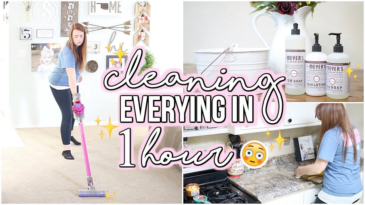 ✨ POWER HOUR CLEAN WITH ME ✨ | CLEAN WITH ME | CLEANING MOTIVATION W/ CLEANING MUSIC | Naomi Rose