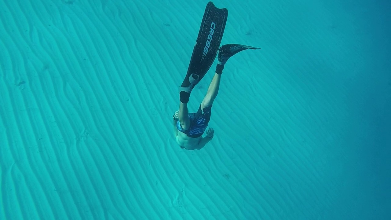 easy 10 metre freedive
