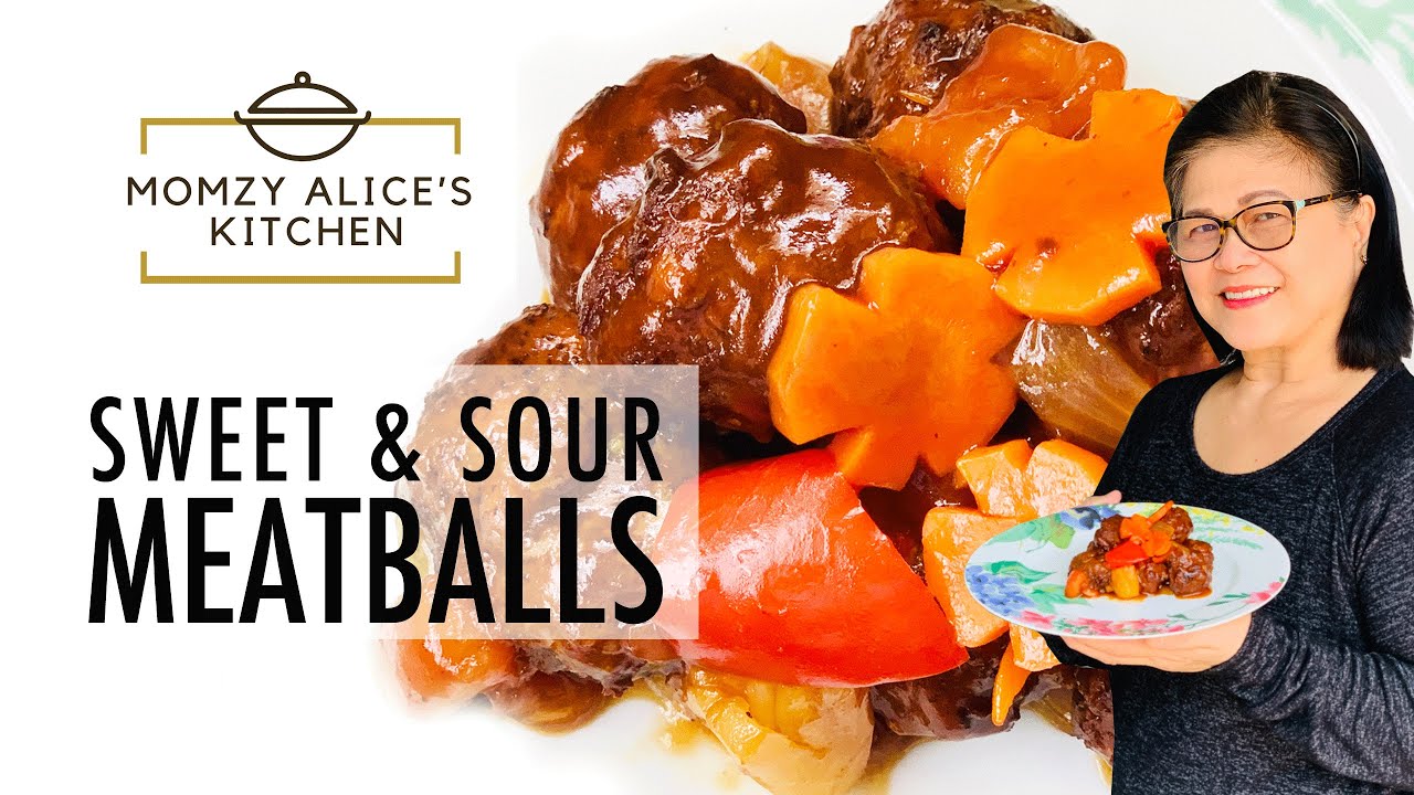 Sweet and Sour Meatballs (Bola-Bola)