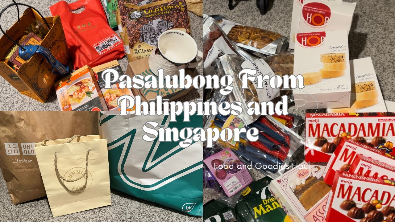 Pasalubong From Philippines to Dubai | Singapore | Watsons | UNIQLO | BACHA COFFEE #dubai