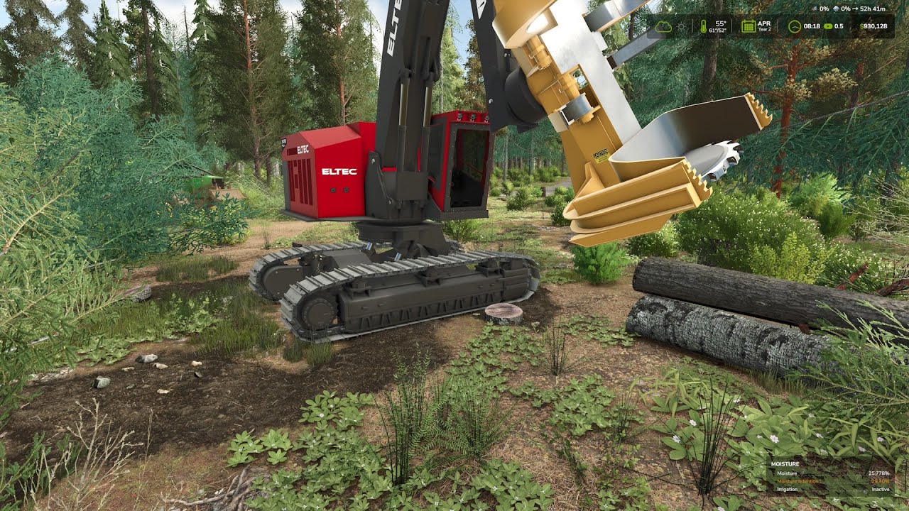 FS25 Logging on Blood Axe Holler