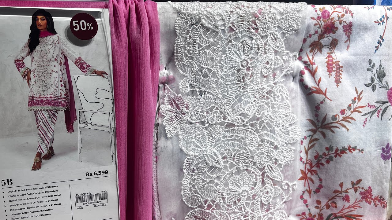 Flat 50% off sana safinaz sale || 11.11 biggest sale