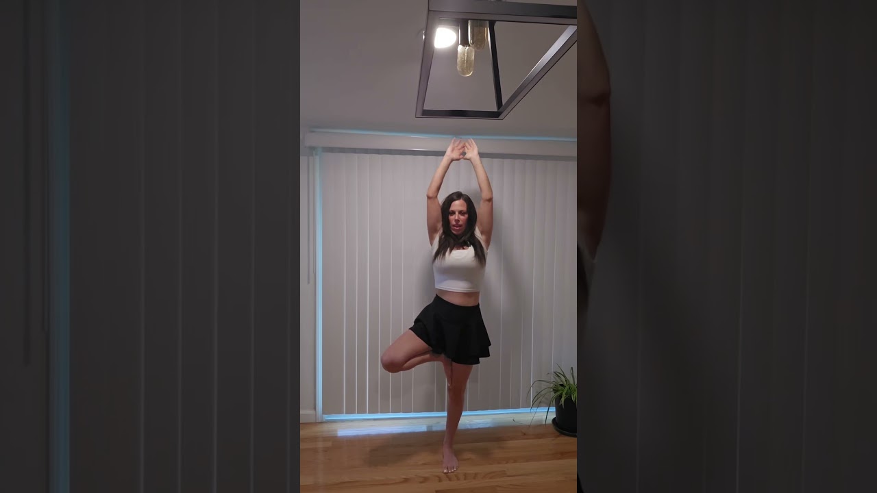 tree pose represents strength, stability, and balance
