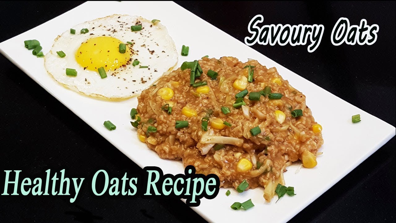 Savory and Spicy Oats | Healthy Savory Oatmeal Recipe | Quick Breakfast | MadhurasRecipe | Ep - 626