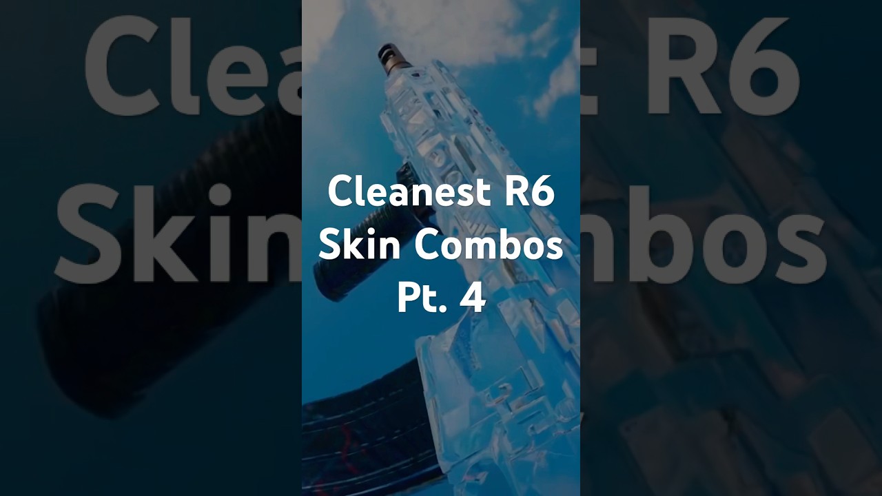 Cleanest R6 Skin Combos Pt. 4 #r6marketplace #rainbow6siege #shorts #gaming
