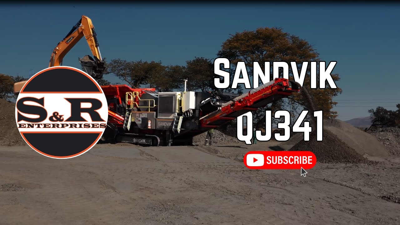 Built for the Toughest Jobs – Sandvik QJ341 Mobile Jaw Crusher Walkthrough