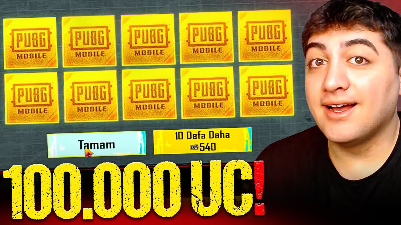 100.000 UC'LİK FULLEME! | PUBG Mobile