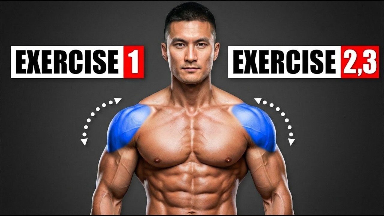 Only 3 Exercises That Will TRANSFORM Your Shoulders Forever!