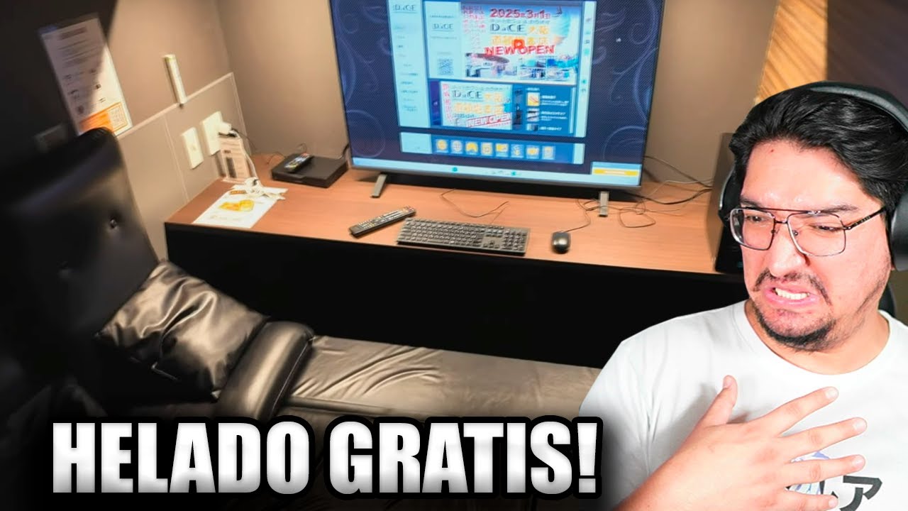 ASÍ SON LOS CAFE INTERNET DE JAPON, 24 HORAS EN UN 2x2 | TARTAJA REACCIONA
