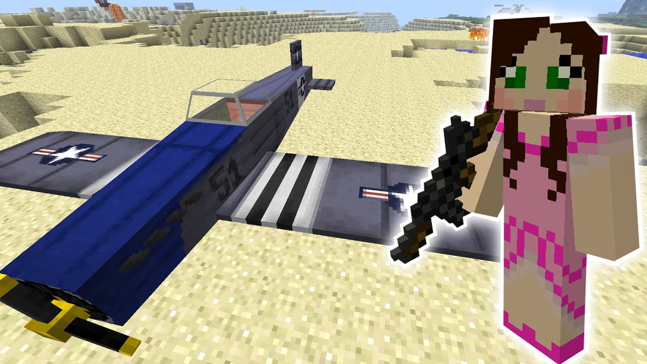 Minecraft: CRAZY EXPLODING PLANES MISSION - The Crafting Dead [46]