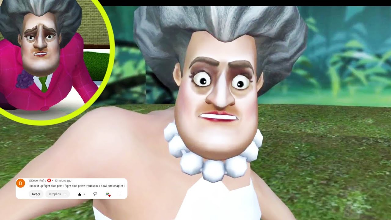 Scary Teacher 3D New Update Snake It Up, Fligh Club, Chapter 3 All levels